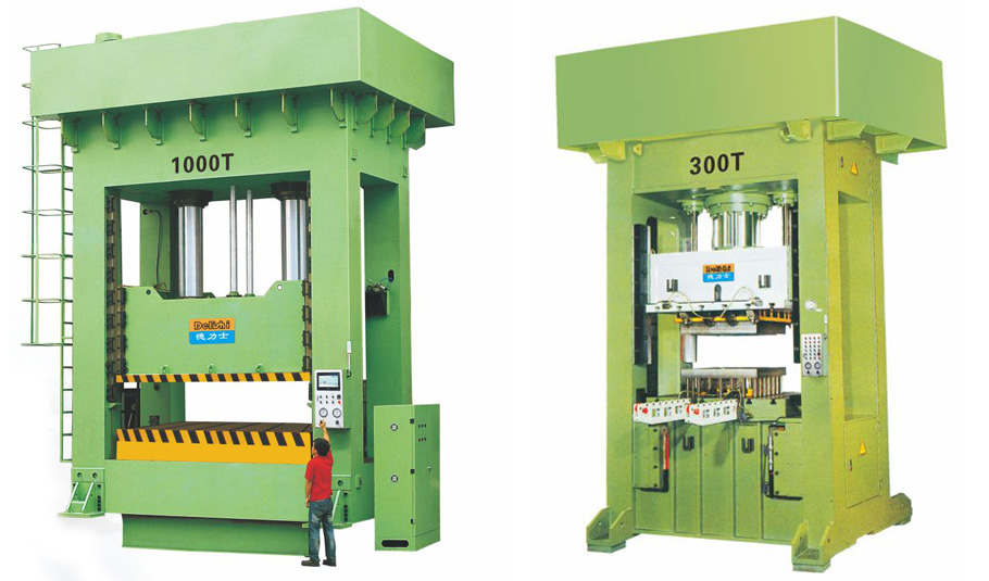 1000 ton hydraulic deep drawing press