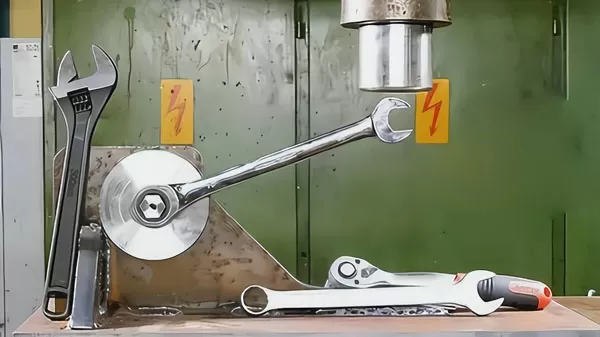 hydraulic press machine vs wrenches