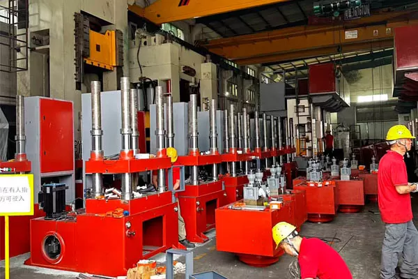 hydraulic press machine installing
