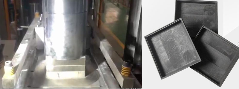 hydraulic compression molding press