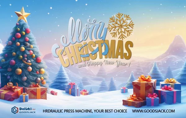 Christmas New Year Greeting 2024 from Goodsjack Machinery