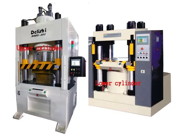 upper cylinder hydraulic press vs lower cylinder hydraulic press